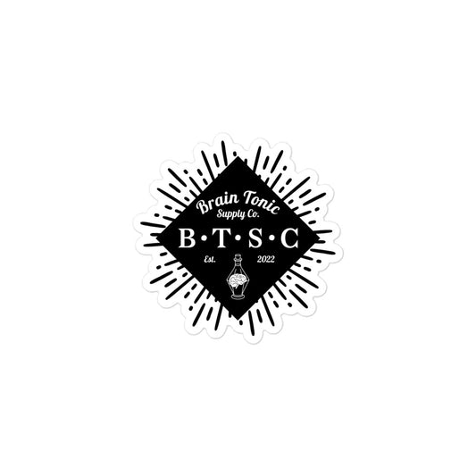 BTSC Sticker, Black